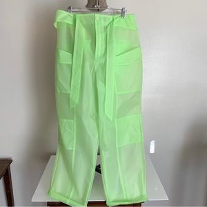 ASOS 100% Polyurethane Pants Size 10 New